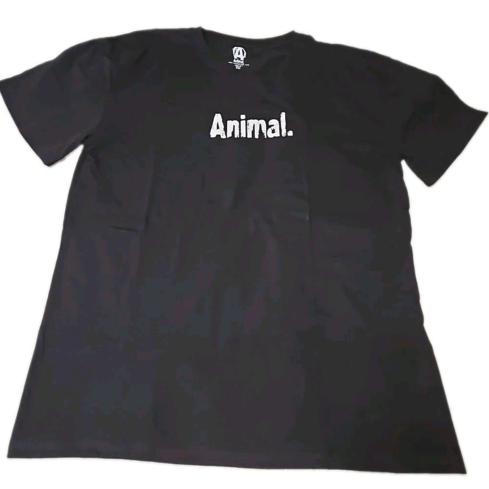 Animal Pak Shirt Mens 2XL Black Iconic M-Stak Gym Workout Bodybuilding Tee XXL